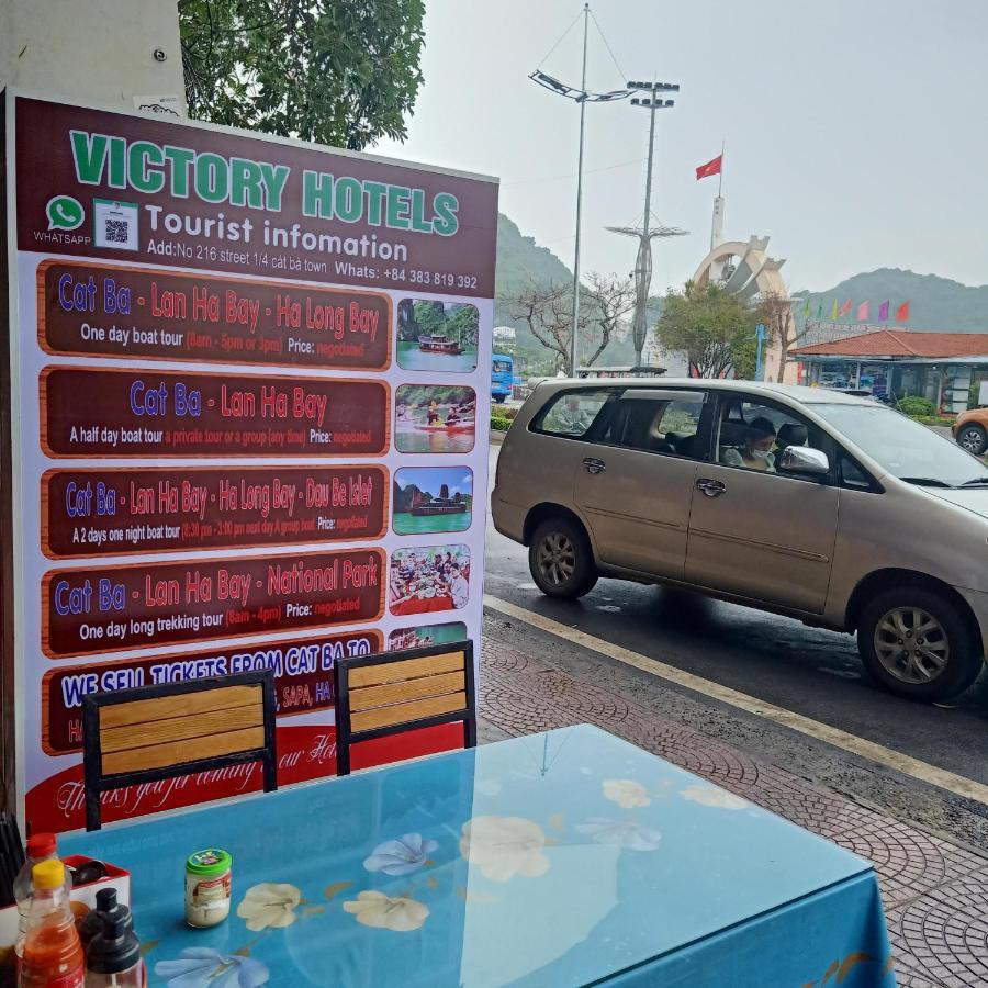 Cat Ba Victory Hostel Dong Khe Sau エクステリア 写真